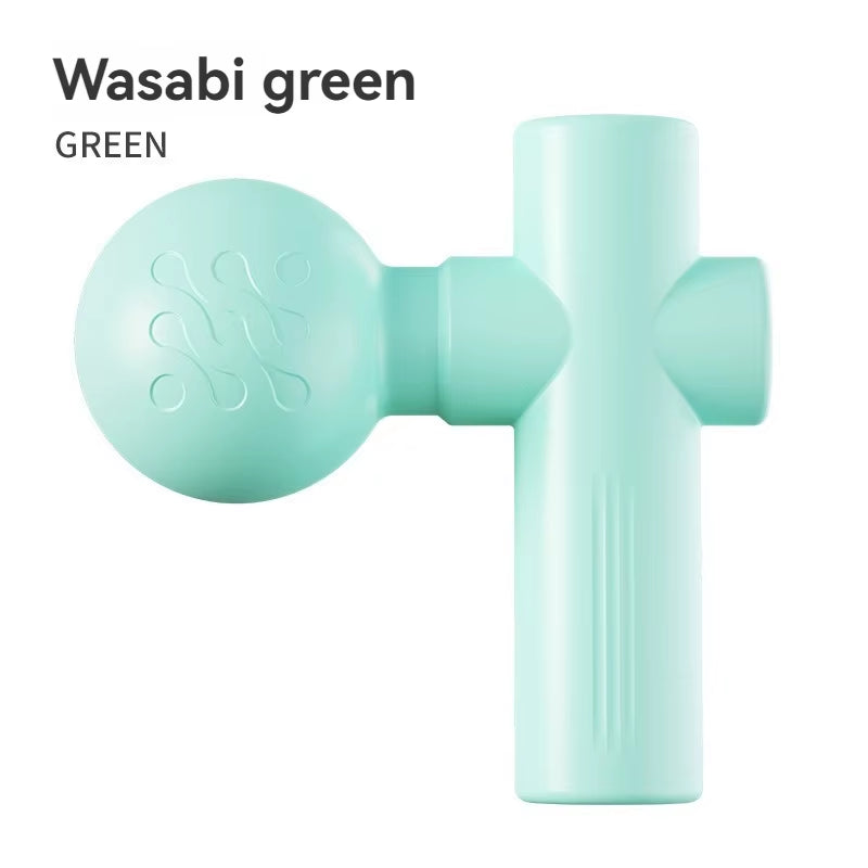 2025 New USB Mini Massage Gun Fascia Machine Muscle Relaxation Vibrating Gun Rod Massage Fitness Equipment Neck Grab Fascia Gun