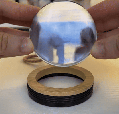 3D Video Crystal Ball – DIY Digital Memory Lamp & 4GB Player (2.7" Screen) My Store